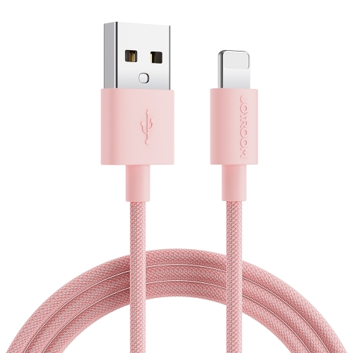 

JOYROOM S-1030M13 USB to 8 Pin Colorful Fast Charging Data Cable, Cable Length:1m(Pink)