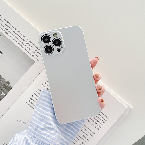 

Metal Style TPU Shockproof Case For iPhone 12 Pro Max(Silver)