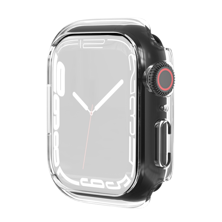 

Shockproof TPU Protective Case For Apple Watch Series 8 / 7 45mm(Transparent)