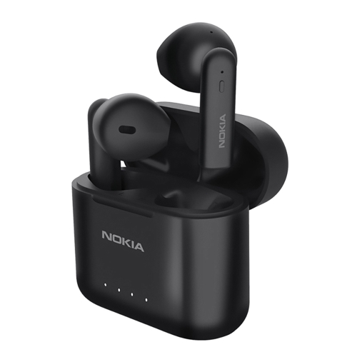 Nokia E3101 ENC Noise Reduction Bluetooth 5.1 Earphone with Charging Box(Black)