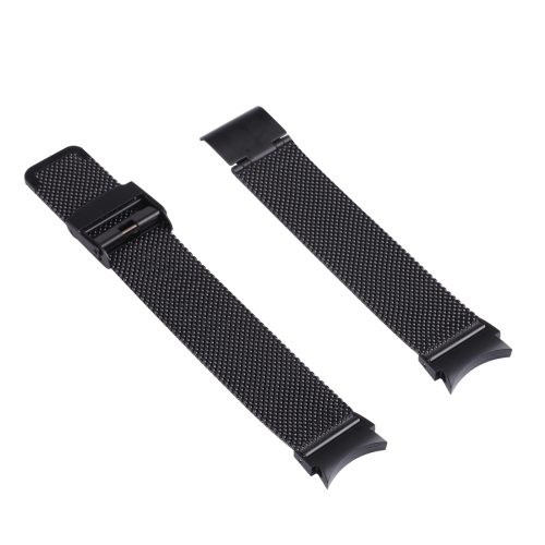 

For Samsung Galaxy Watch4 40mm/44mm Double Insurance Buckle Milanese Replacement Strap Watchband(Black)