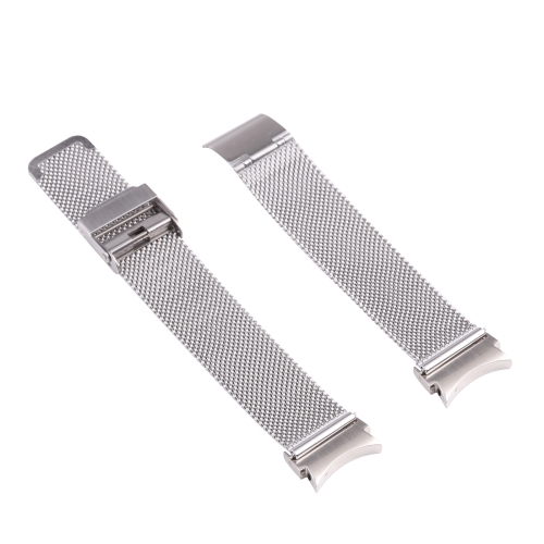

For Samsung Galaxy Watch4 40mm/44mm Double Insurance Buckle Milanese Replacement Strap Watchband(Silver)