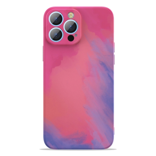 

For iPhone 13 Pro Watercolor TPU Shockproof Phone Case (Phantom Glow)