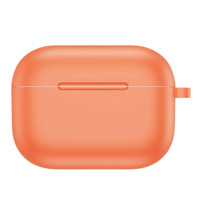SUNSKY - Para AirPods Pro Thicken Funda protectora de silicona de fondo  redondo para auriculares (naranja)
