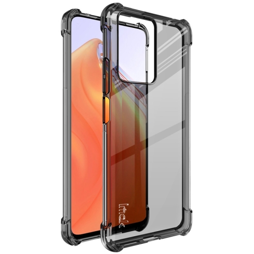 

For Xiaomi Mi 11T Pro / Mi 11T IMAK All-inclusive Shockproof Airbag TPU Case with Screen Protector(Transparent Black)