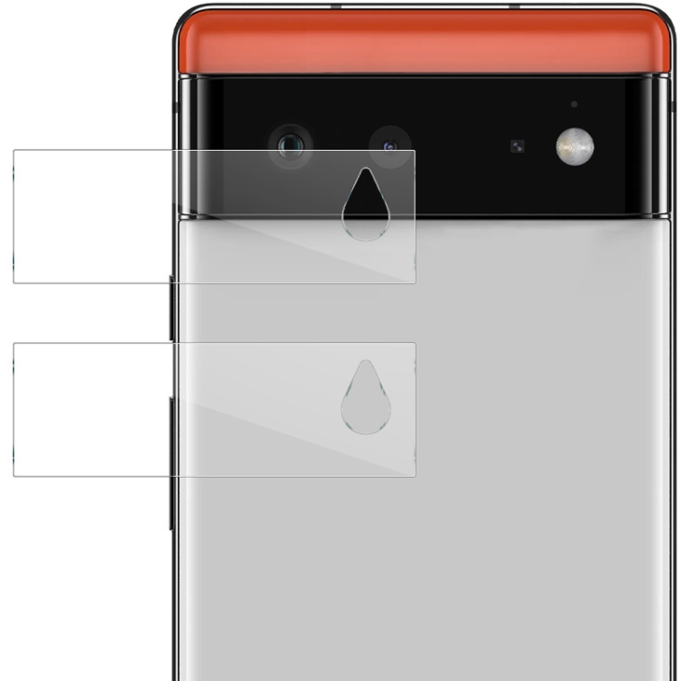 

For Google Pixel 6 Pro 2 PCS IMAK HD Glass Rear Camera Lens Film