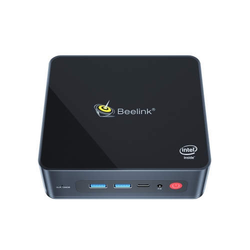 

Beelink U59 N5095 Windows 10 Mini PC, Intel Jasper Lake Processor N5095, 4M Cache, 2.0GHz up to 2.9GHz, Support Bluetooth / HDMI / WiFi / RJ45,8GB+256GB, EU Plug