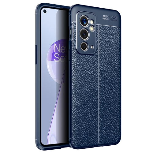 

For OnePlus 9RT 5G Litchi Texture TPU Shockproof Phone Case(Blue)