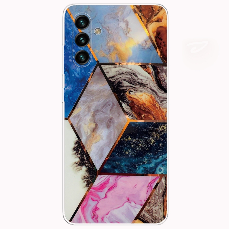 

For Samsung Galaxy A13 5G Abstract Marble Pattern TPU Phone Protective Case(Water Color)