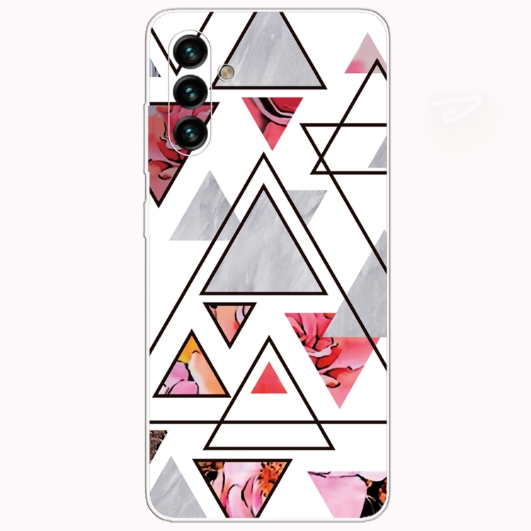 

For Samsung Galaxy A13 5G Painted Pattern Transparent TPU Phone Case(SJ-2)