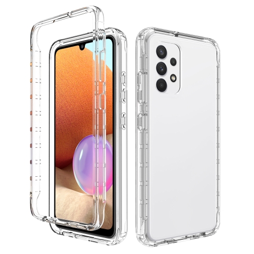 

For Samsung Galaxy A32 4G High Transparency Two-color Gradual Change PC+TPU Phone Case(Transparent)