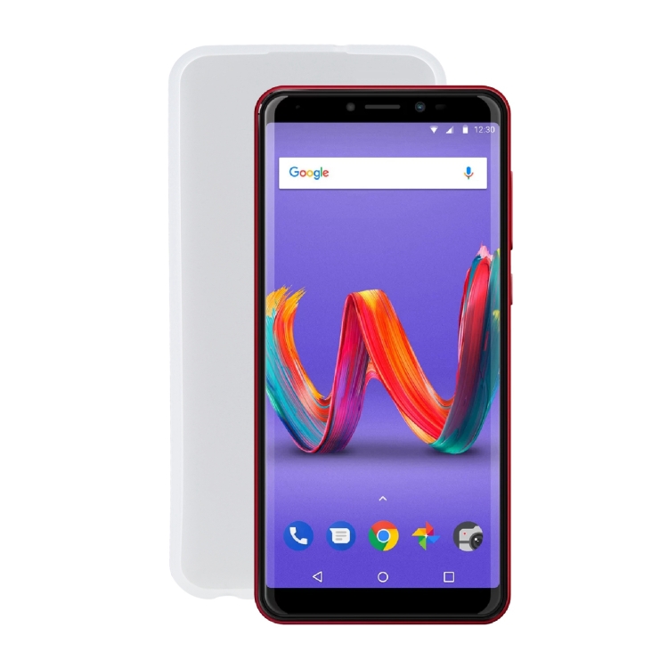 

TPU Phone Case For Wiko Harry2(Transparent White)