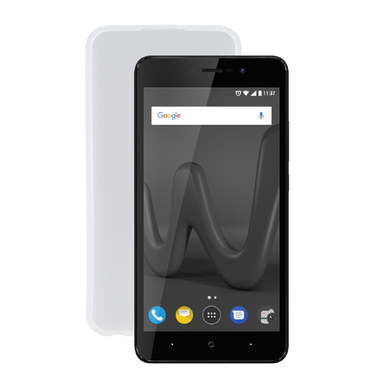 

TPU Phone Case For Wiko Lenny4 Plus(Transparent White)