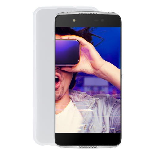 

TPU Phone Case For Alcatel Idol 4(Transparent White)