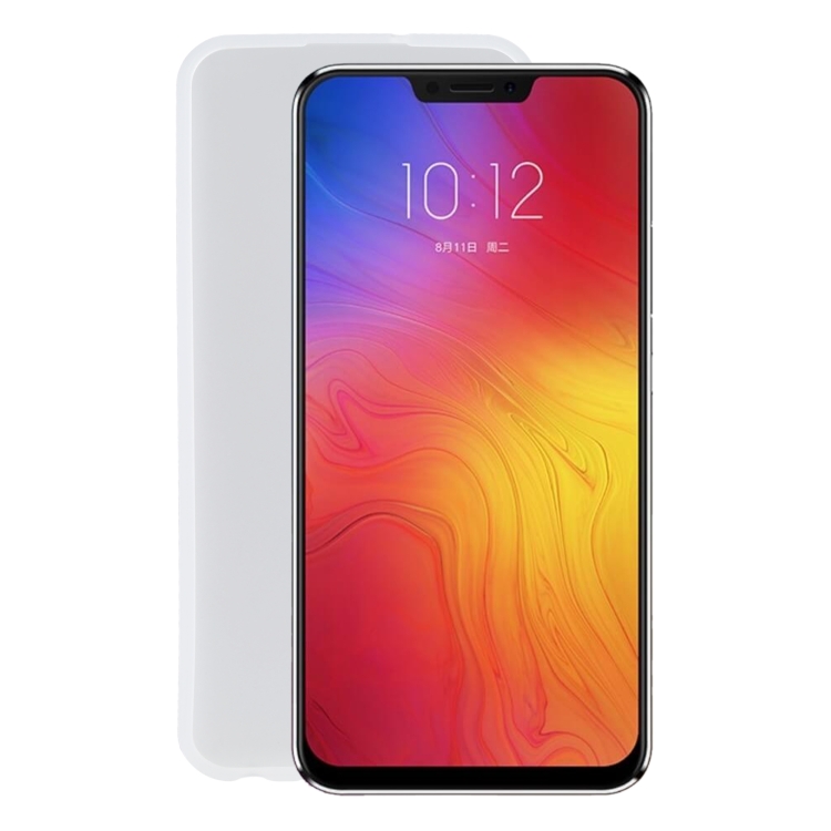 

TPU Phone Case For Lenovo Z5(Transparent White)