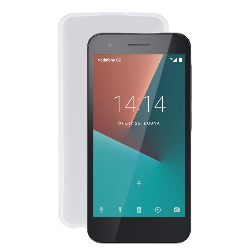 TPU Phone Case For Vodafone Smart E8 VDF511(Transparent White)