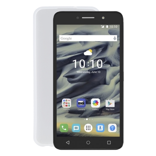 

TPU Phone Case For Alcatel Pixi 4 6.0 4G/8050D(Transparent White)