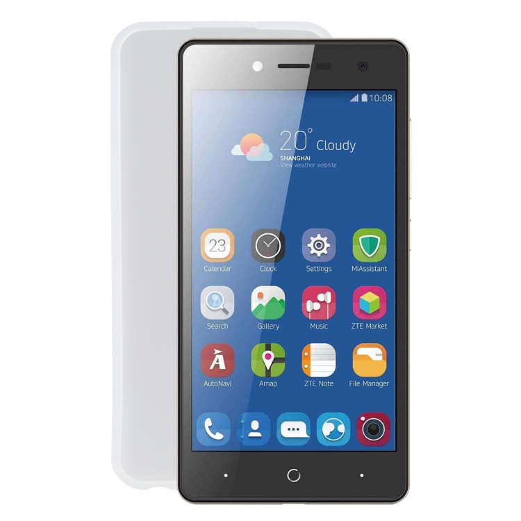 

TPU Phone Case For ZTE Blade L7(Transparent White)