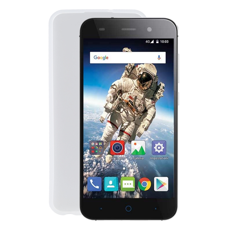 

TPU Phone Case For ZTE Blade X7(Transparent White)