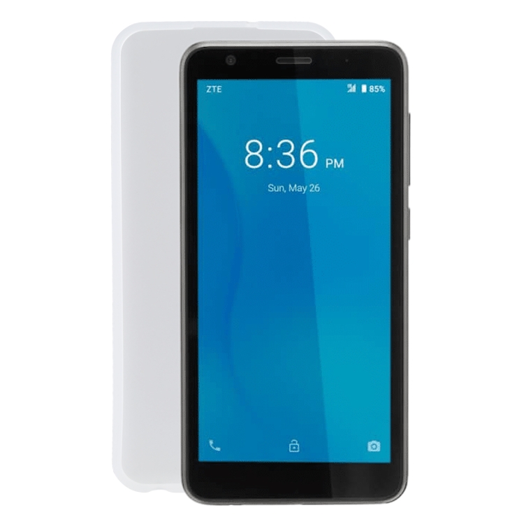 

TPU Phone Case For ZTE Quest 5(Transparent White)