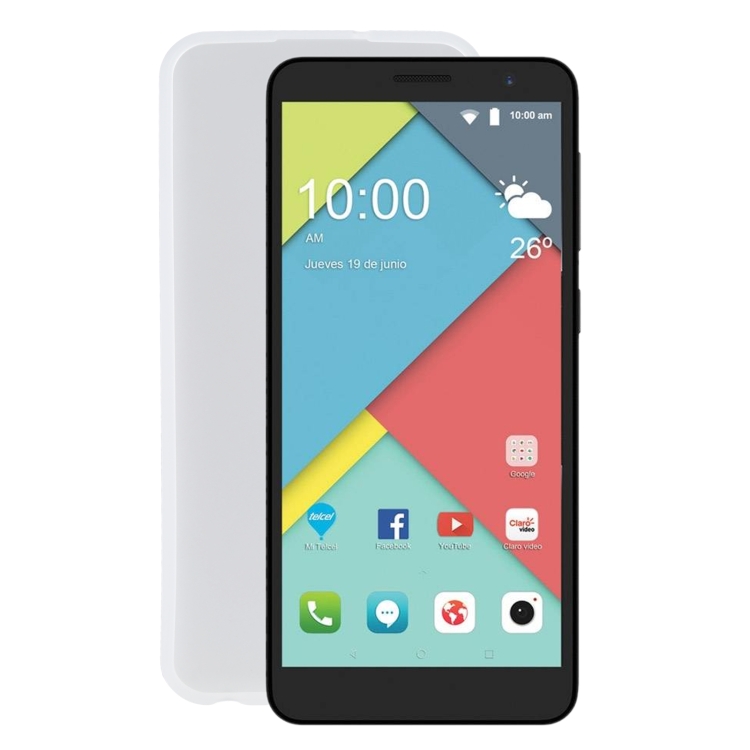 

TPU Phone Case For ZTE Blade A530(Transparent White)