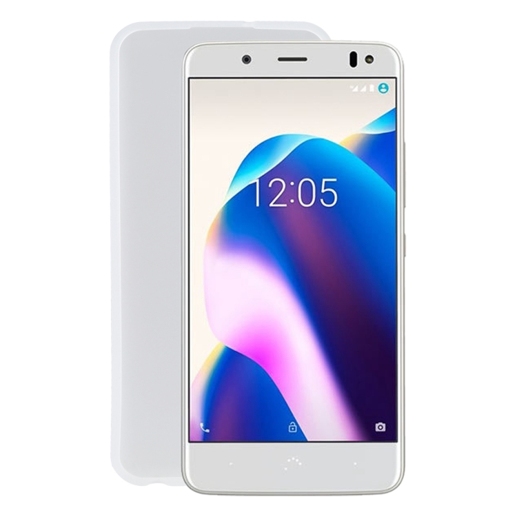 

TPU Phone Case For BQ U2 Lite(Transparent White)