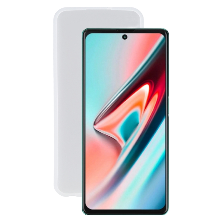 

TPU Phone Case For Blackview A100(Transparent White)