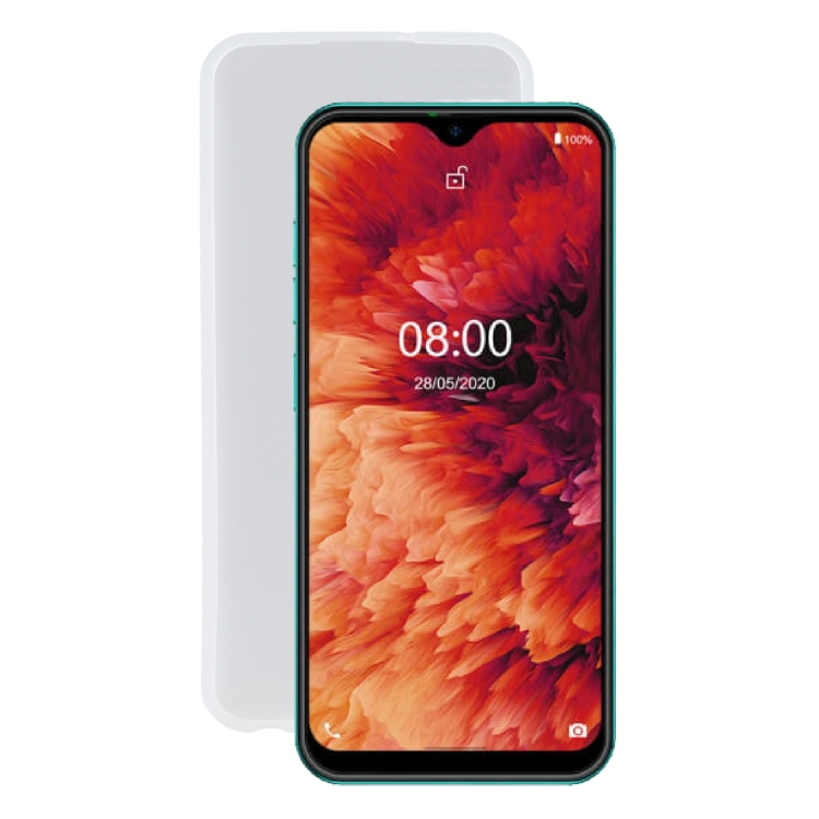 

TPU Phone Case For Ulefone Note 8P(Transparent White)