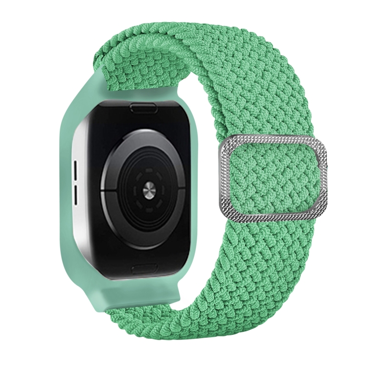SUNSKY - TPU Frame Buckle Braid Reemplazo integrado de reemplazo de banda  de reloj para Apple Watch Series 6 \u0026 SE \u0026 5 \u0026 4 40mm / 3 \u0026 2 \u0026 1 38mm (Mar  Azul)