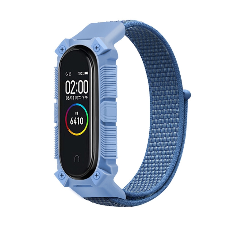 Watch Strap Mi Band Blue Strap For Xiaomi Mi Band Armor Nylon