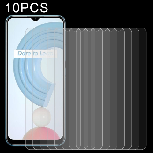 

For OPPO Realme C21Y 10 PCS 0.26mm 9H 2.5D Tempered Glass Film