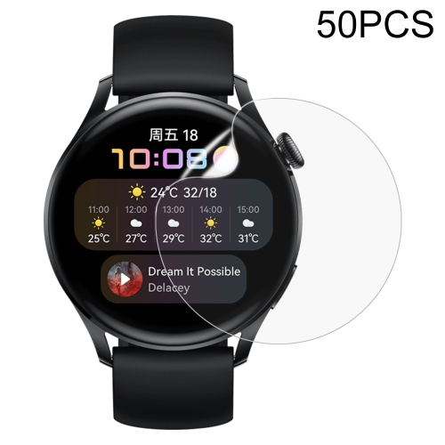 

For Huawei Watch 3 50 PCS Soft Hydrogel Film Watch Screen Protector