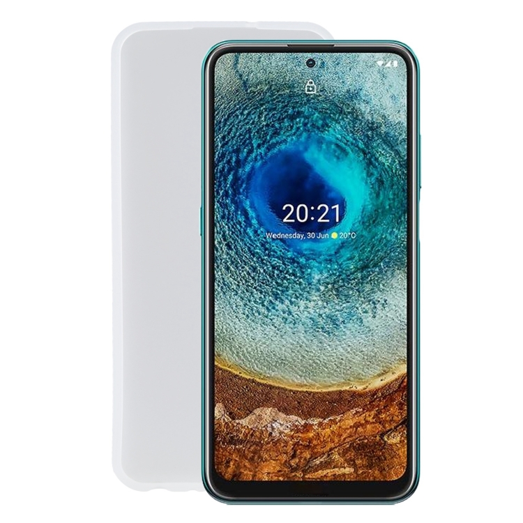 

TPU Phone Case For Nokia X10(Frosted White)