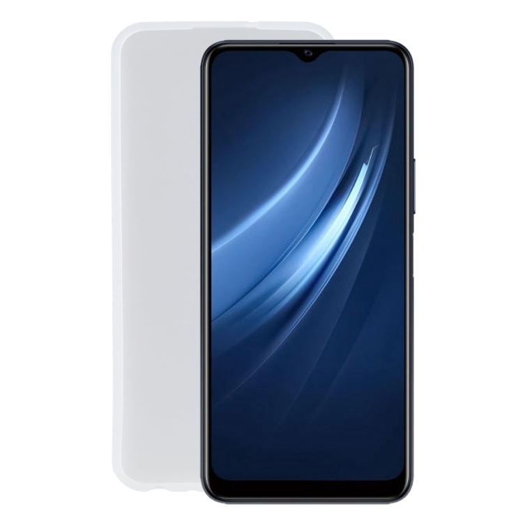 

TPU Phone Case For vivo iQOO U1x(Transparent White)