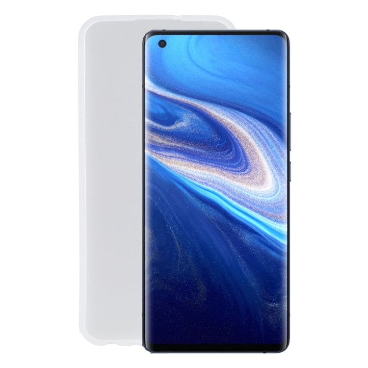 

TPU Phone Case For vivo X51 5G(Transparent White)