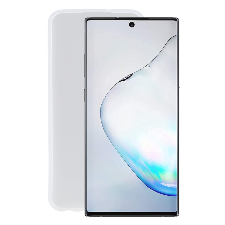 

TPU Phone Case For Samsung Galaxy Note10 5G(Transparent White)
