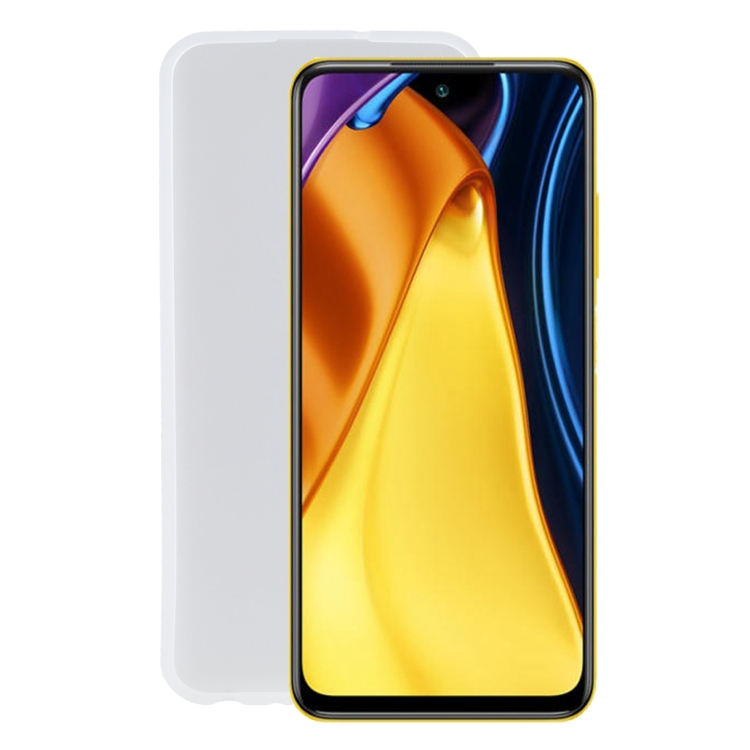 

TPU Phone Case For Xiaomi Poco M3 Pro(Frosted White)