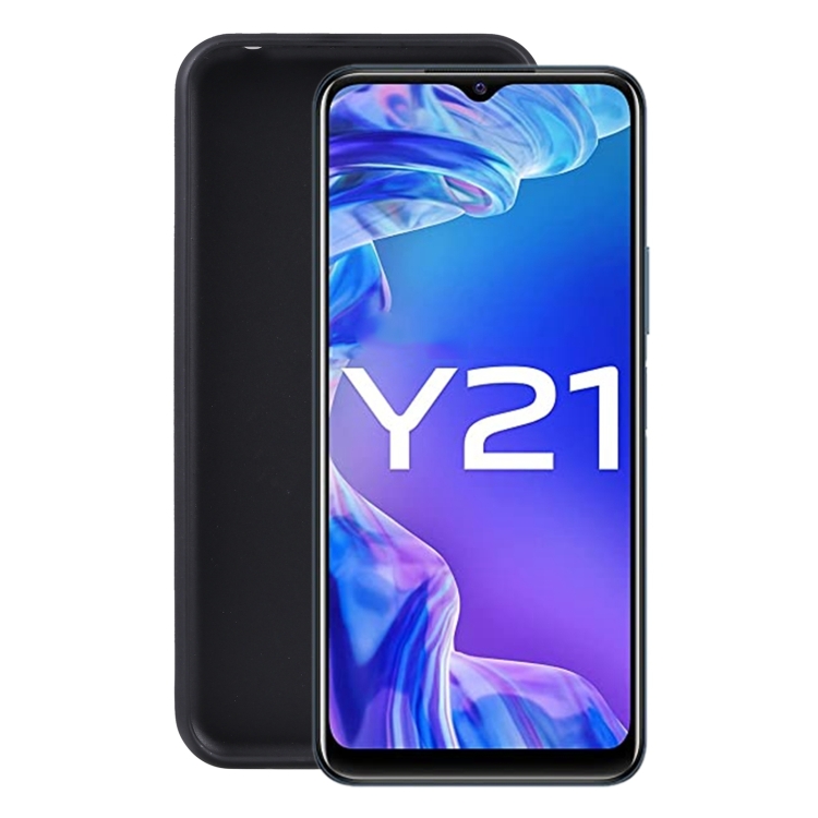 

TPU Phone Case For vivo Y21(Matte Black)