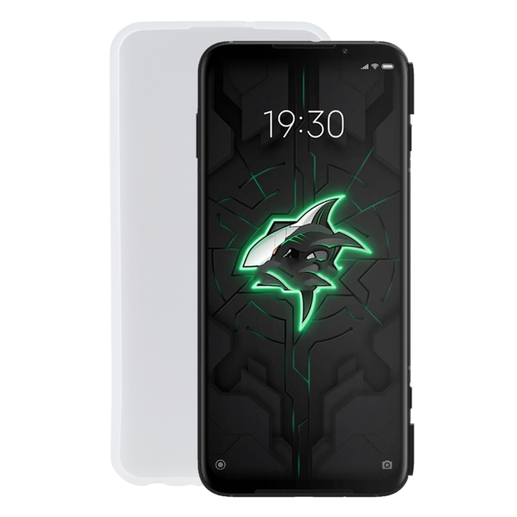 

TPU Phone Case For Xiaomi Black Shark 3(Transparent White)