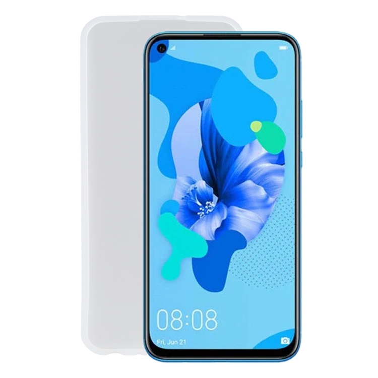 

TPU Phone Case For Huawei Mate 30 Lite(Transparent White)