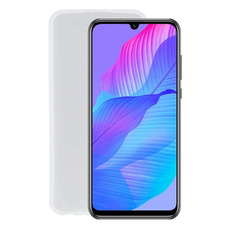 

TPU Phone Case For Huawei Y8p(Transparent White)