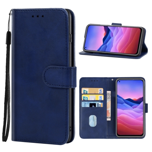 

Leather Phone Case For ZTE Blade V2020 Vita(Blue)