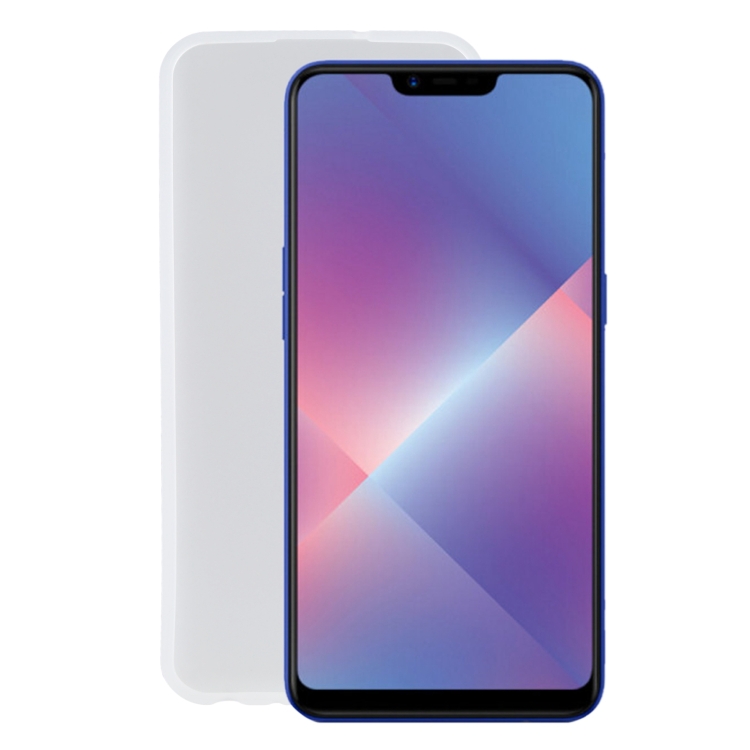 

TPU Phone Case For OPPO A5(Frosted White)