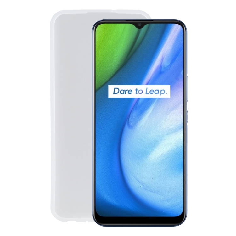 

TPU Phone Case For OPPO Realme Q2i(Frosted White)