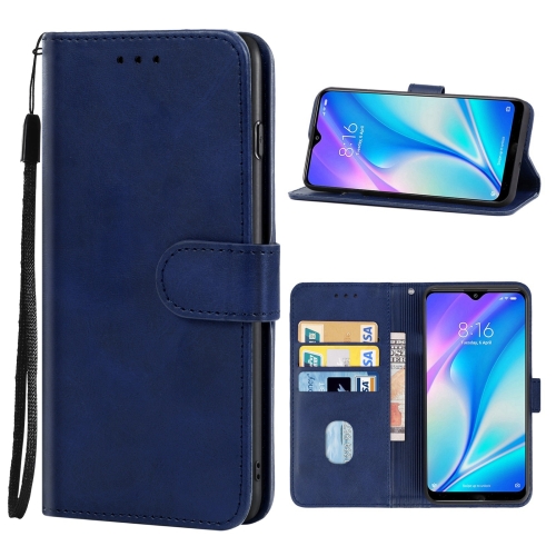 

Leather Phone Case For Xiaomi Redmi 8A Pro(Blue)