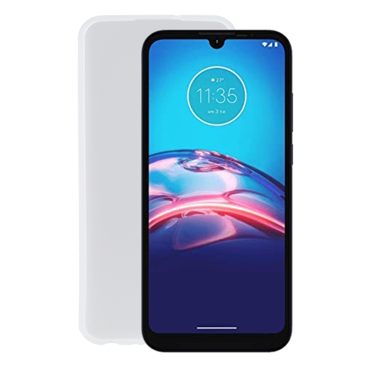 

TPU Phone Case For Motorola Moto E6i(Transparent White)