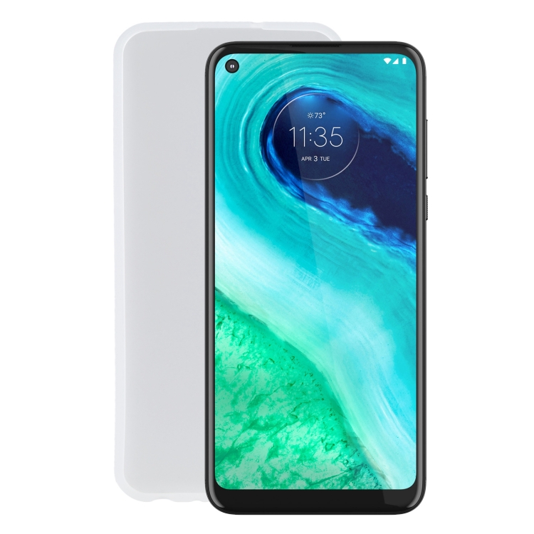 

TPU Phone Case For Motorola Moto G Fast(Transparent White)