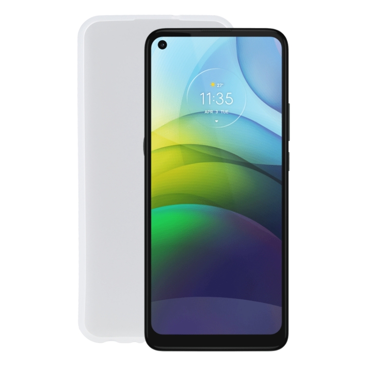 

TPU Phone Case For Motorola Moto G9 Power(Transparent White)