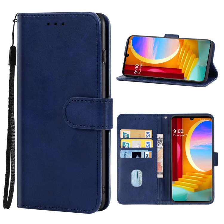

Leather Phone Case For LG Velvet 2 Pro(Blue)