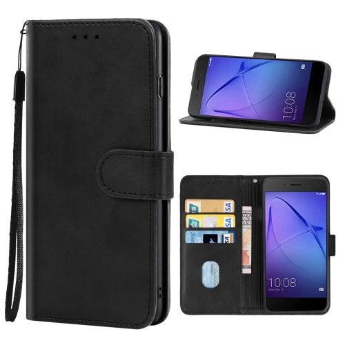 Missend Opblazen Plateau Leather Phone Case For Honor 5C Pro(Black)